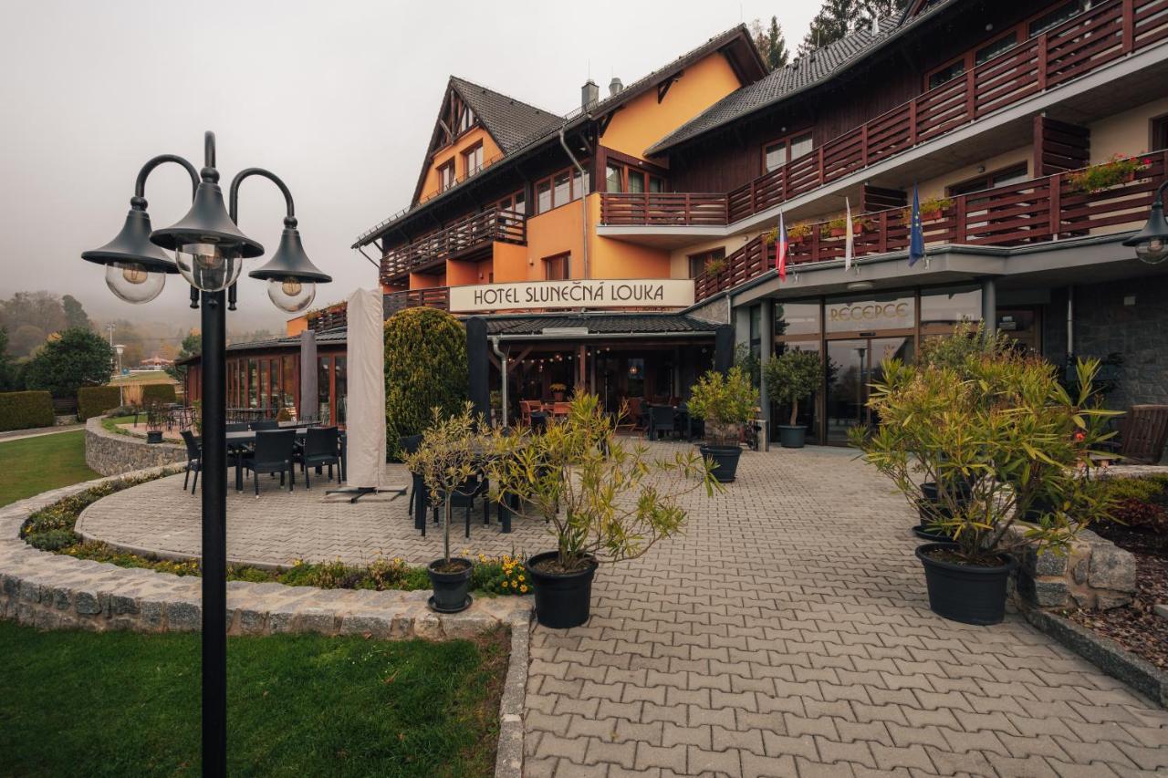 Hotel Slunecna Louka Lipno nad Vltavou Exterior foto