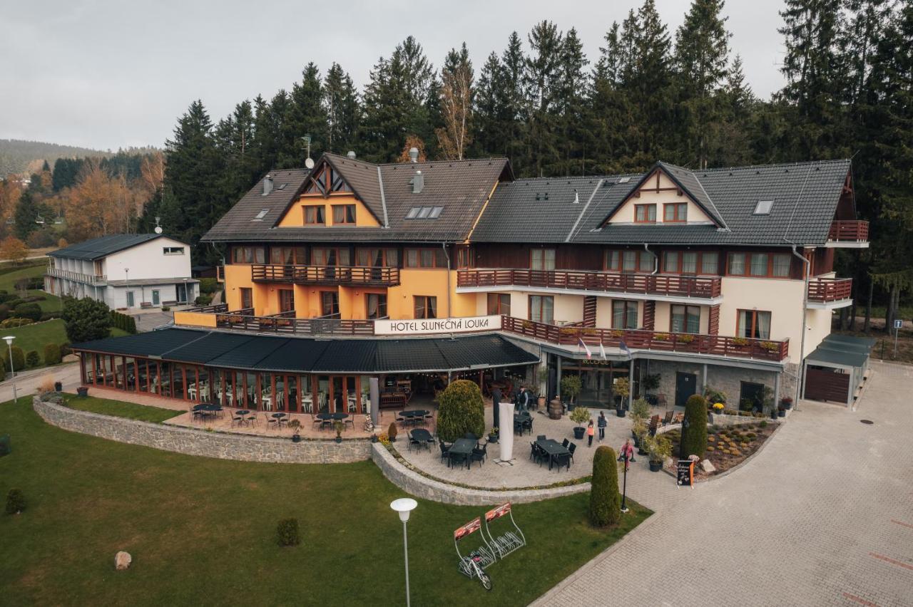 Hotel Slunecna Louka Lipno nad Vltavou Exterior foto