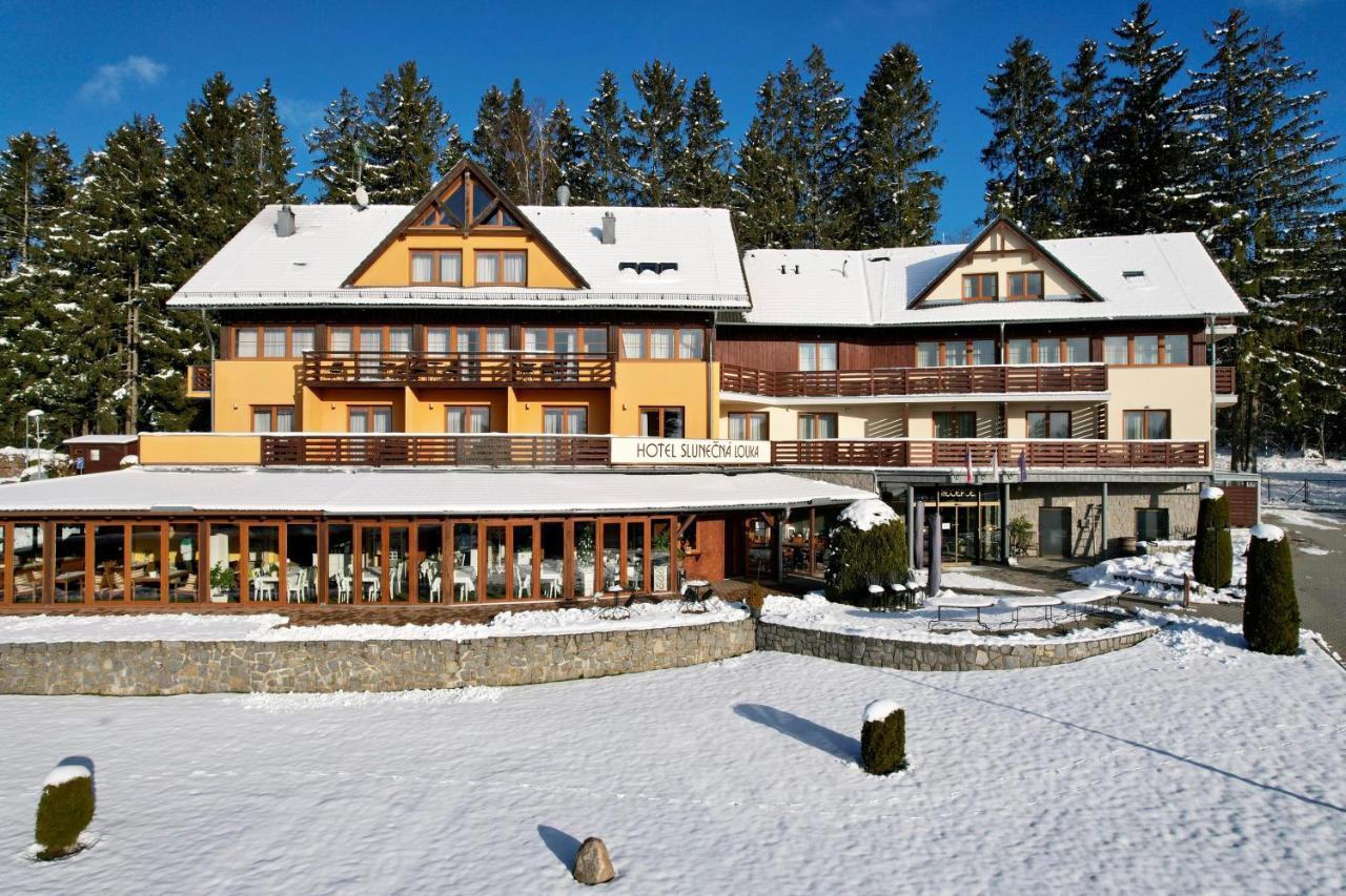 Hotel Slunecna Louka Lipno nad Vltavou Exterior foto